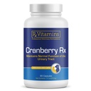 RX Vitamine capsule de cranberry - supliment de merişoare pentru câini şi pisici - Suporturi pentru tractul urinar Sănătate şi vezica urinară - Cat UTI Remedy şi Dog UTI Prevenire - Boost Immune Support - 90 conta