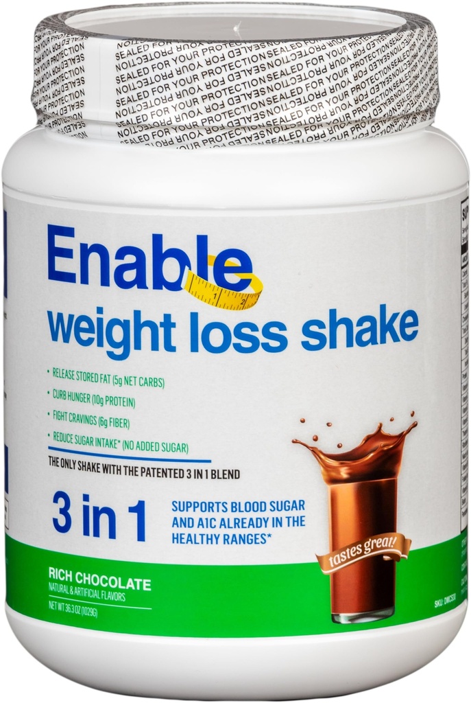 Activează Shake pierdere în greutate - aroma bogata de ciocolata pentru înlocuirea delicioase și nutritive masă, 2lb 11oz