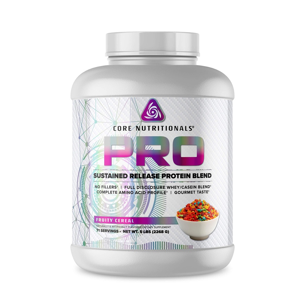 Nucleu nutritionale Pro de eliberare sustinuta whey proteine amestec 
