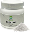 Creatin monohidrat pulbere 90 Serviri - 5g (5000 mg) de Micronized Creatin Powder per Serving, Creatine Pre Workout, Creatina pentru construirea musculare, Creatin Monohidrat 450g (1,5 lbs)