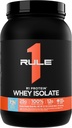 Articolul 1 Proteina R1 Izolat Whey - cu 25g Proteina & 6g BCAA Exclusiv din surse izolate și hidrolizate pentru recuperarea antrenamentului (2 Lire*, Cereale Fruity)