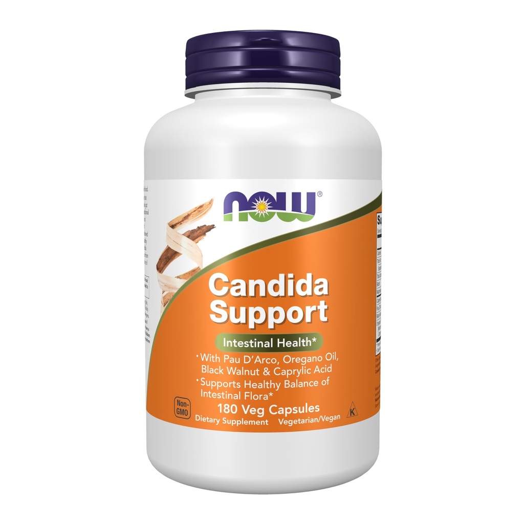 ACUM Alimente Suplimente, Suport Candida cu Pau D'Arco, Ulei Oregano, Nuc negru & Acid Caprilic, 180 Capsule Veg
