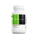 DAVINCI Labs Vitamina D3 5000 UI - Supliment alimentar pentru a sprijini sănătos dinți și oase, funcția cardiovasculară și sănătatea imună* - cu 5000 UI per Serving - Gluten-free - 120 capsule