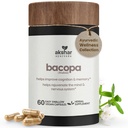 AKSHAR Ayurveda - Bacopa 500mg Brahmi Supliment, Sistem întinerit, Pastile Bacopa pentru a sprijini funcția cognitivă pentru adulți, Vegan Cruzime gratuit Bacopa Monnieri (60 Conte)