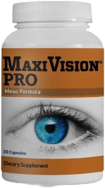 MaxiVision® PRO Meso Formula - Mezozeaxantină - Lutein - Zeaxantină - 30 capsule, 1 flacon (30 capsule, 30.00, Conte)