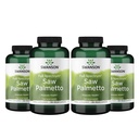 Swanson Saw Palmetto - Suplimentul plantei Promovare Bărbat Prostate de sănătate de sprijin - Suplimentul natural de păr și asistență pentru sănătate urinară (540 mg 250 capsule) (4 ambalaj)