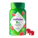 Vitafusion B12 Gummy Vitamine, Delicious Raspberry Flavor, 60ct (30 Day Supply)