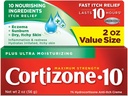 Cortizone-10 Plus Concentraţie maximă anti-Itch Creme 2 oz (Pachet de 2)