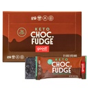 Bine! Snacks Ciocolata Fudge Keto Proteina Bar, Vegan, Soy & Gluten gratuit, Low Sugar Meal de înlocuire, 11g Proteina mare, Sanatate Naturala Snack, Pentru sportivi & Active Lifestyles, 3g Net carbohidrati, 12 Baruri