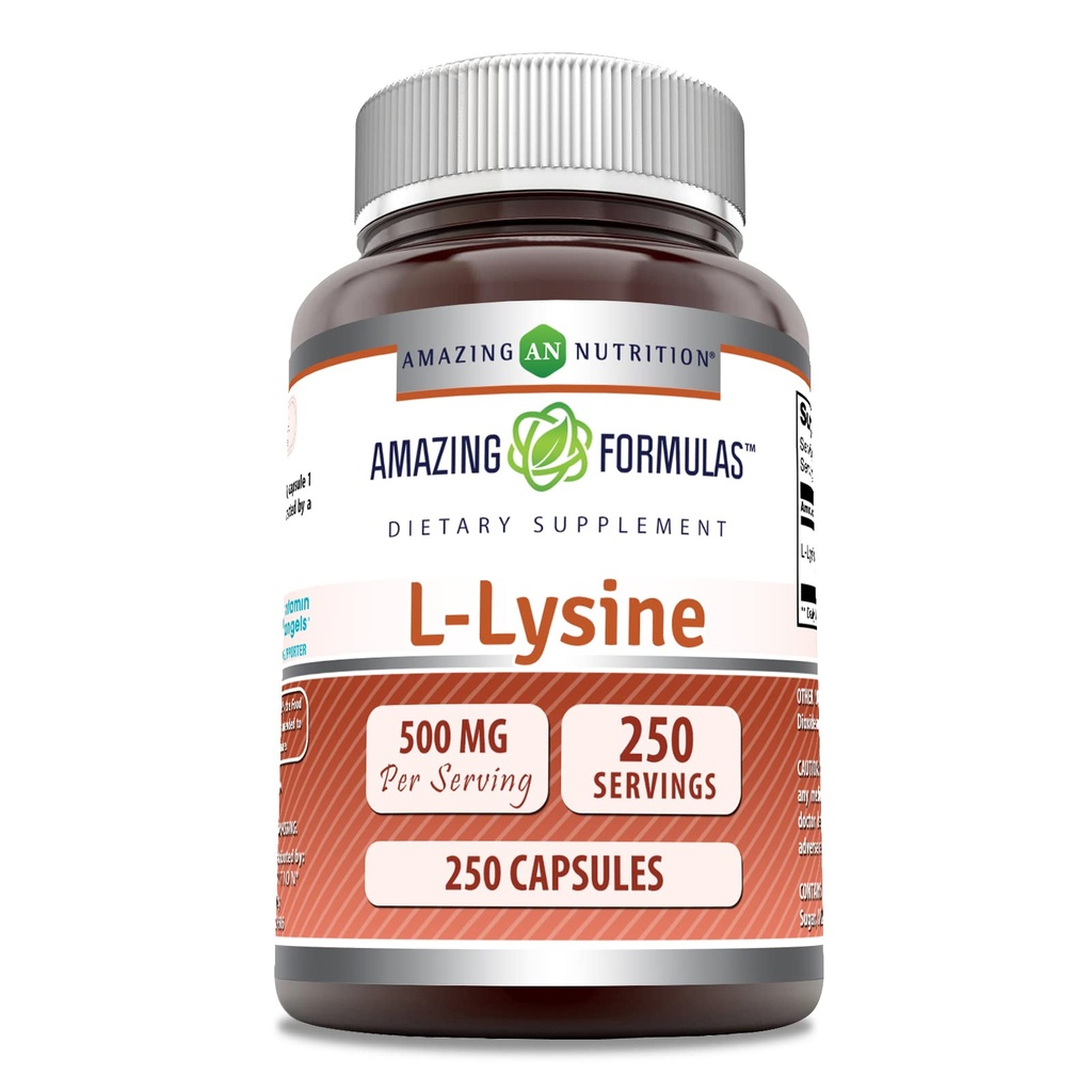 Formule uimitoare L-Lysine 500 Mg aminoacid Suplimentul 
