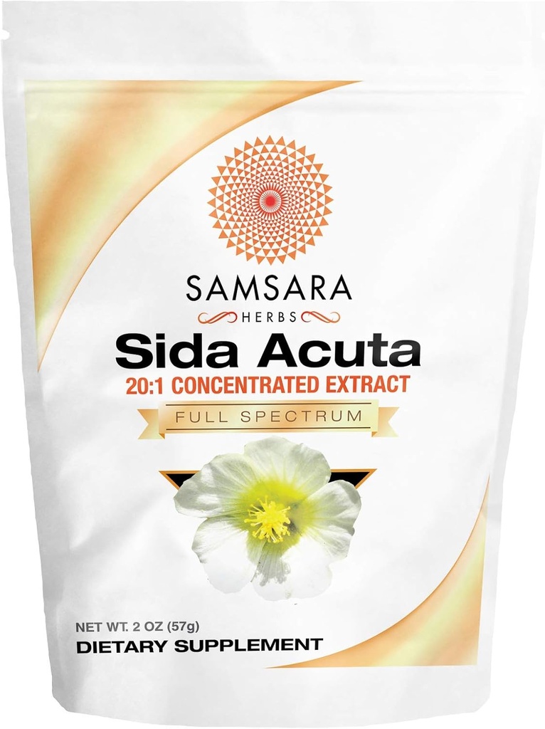 Samsara Herbs SIDA Acuta Extract (2oz/57g) 20:1 Concentrated Extract Powder