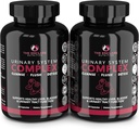 NUTRIŢIA ENCLARE D Capsule Manose 1000mg cu pastile de cranberry pentru femei şi bărbaţi, Hibiscus & Dandelion. Rapid-Actionare de tract urinar Sănătate, Control al vezicii urinare, Suport hepatic, Curățenie renală & Detoxifiere(2)