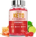 Keto Acv Gummies - Apple Cidru Oţet Gummies Diet Supliment pentru bărbaţi Femei - cu rodie Beet Juice Powder - 60 Vegan