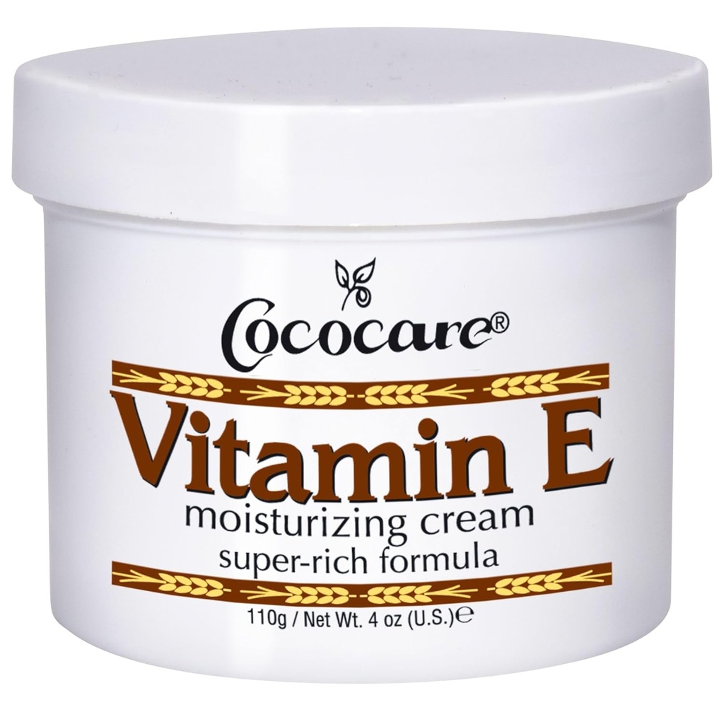 Cococare Vitamina E Super Rich Formula hidratare Cream - mare potenta Skin Moisturizer - 4 Oz