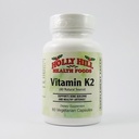 Holly Hill Health Foods, Vitamina K2, 60 Capsule vegetariene