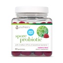 Youtheory Spore Probiotic - Vegan Gut & Digestive Support* - Contine Bacillus Coagulans - Dairy, Soy, & Gluten Free - 60 Gummies