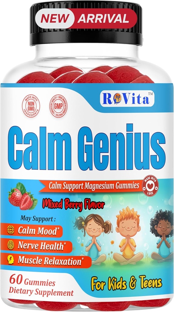 Calm Geniu Copii Gumies Magneziu 
