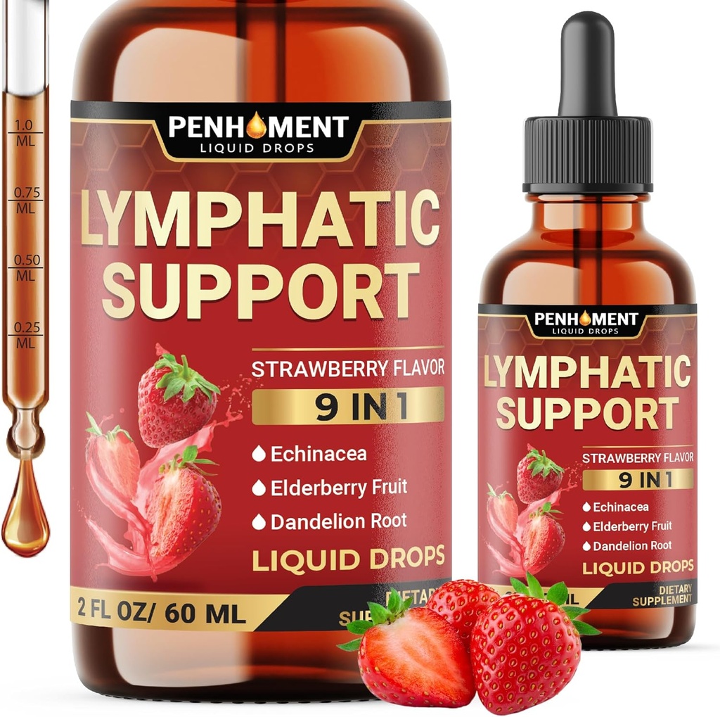 9in1 Limfatic picături de drenaj Supliment - Echinacea 