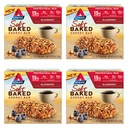Atkins Aroma de afine Soft Energy Bars, High in Proteine Snack Bar, Low Sugar, High Fiber Snack, Proteine Snack, 4 Packs (4 Baruri fiecare)