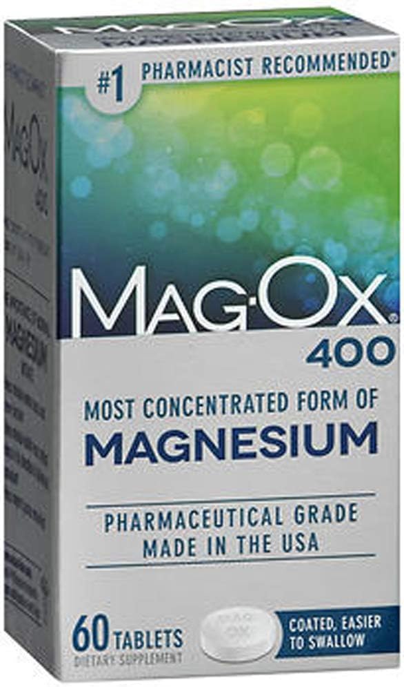 Mag-Ox 400 Magneziu, comprimate 60 fiecare (ambalaj de 3)