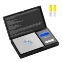 Smart Weight Digital Pocket Gram Scale, 200g x 0,01g, Bijuterii, Alimente, Scala de Medicina, Baterie Inclus