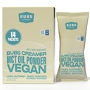 BUBS Naturals MCT Pachete cu pulbere de ulei - Lanț mediu Trigliceride - Keto Vegan & Paleo Friendly - Sanatoasa nuca de cocos Fats + Carb scăzut - Dairy-Free Energy Source - include 14 Pachete de călătorie
