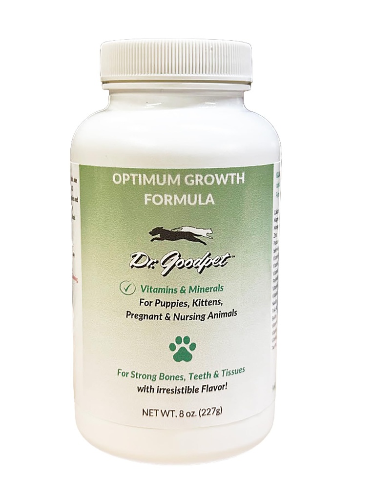 Dr. Goodpet Optimum Creștere - Toate Natural Kitten & Puppy Care Multi-Vitamin/Mineral Powder