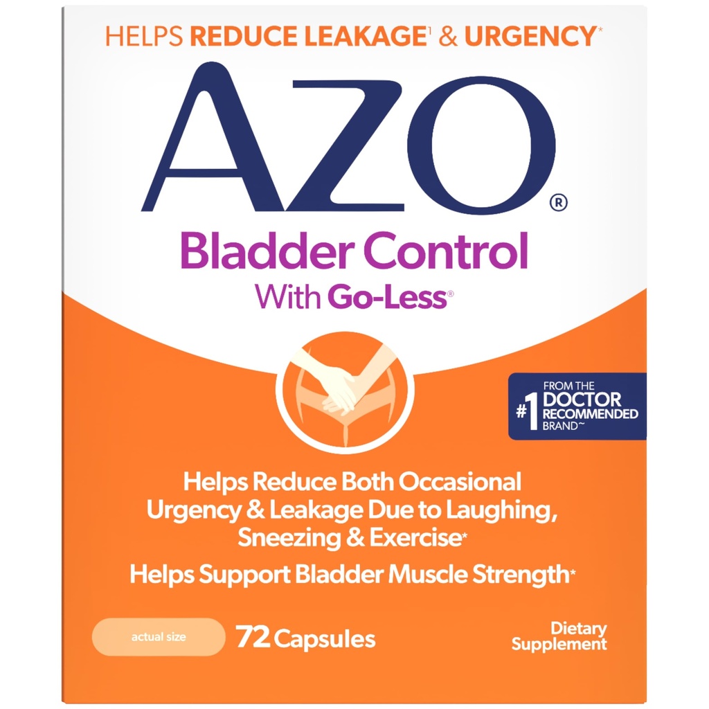 AZO Bladder Control cu Go-Lesse Daily Supplement 