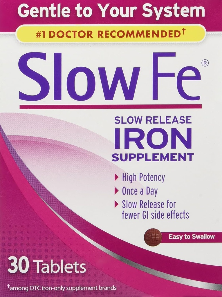 Slow Fe Supliment de fier 
