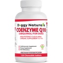 Coenzime Q10 mare potenta COQ10-40mg UBIQUINOL pentru câini (120 Tabs) Made in U.S.A. CoQ10 pentru câini