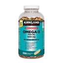 Kirkland Omega-3 Ulei de pește 1000mg 300 Softgels