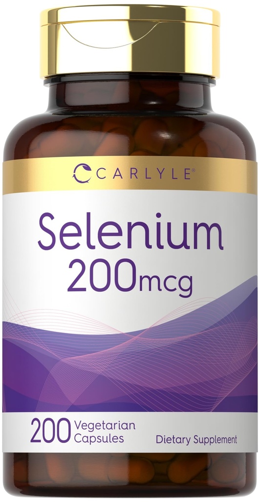 Carlyle Yeast Free Seleniu 200 mcg 