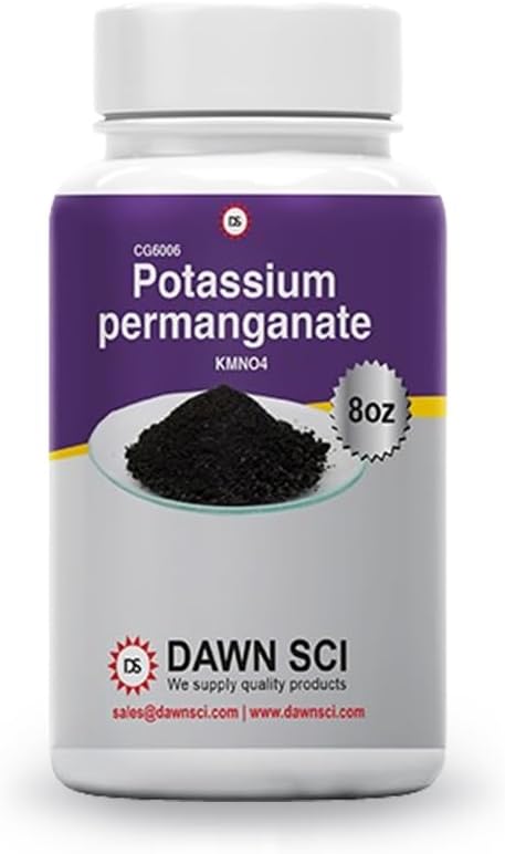 Regent Grad Potasiu Permanganet 8 oz Free Flowing pulbere