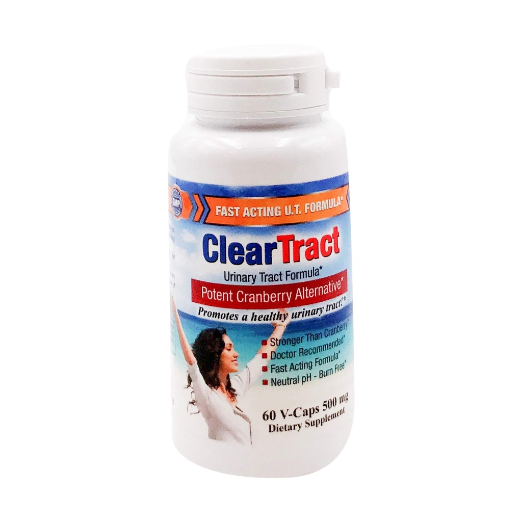 Cleartract D- Manose Formula Capsule, 500 Mg, 60 Conte