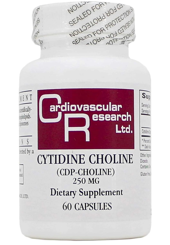 Formulare ecologice - Cytidină Choline 250 mg 60 capsule [Sănătate şi frumuseţe]