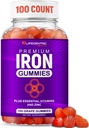 LifeCcentricHealth Gummies de fier pentru adulți și copii 