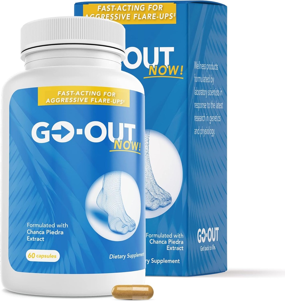 Mt. Angel Vitamins Go-Out Now - Chanca Piedra, Stone Breaker, Natural Rinichi Cleanse & Gallbladder Formula - Stone Free, Chanca Piedra Liquid