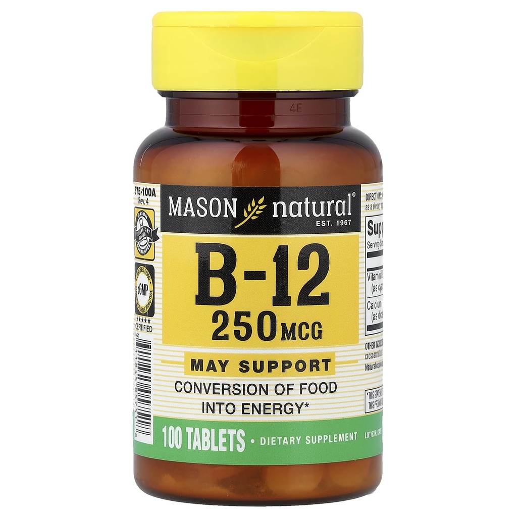 Mason Vitamine Mason B 12 250mcg Tablete