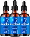 (3 Pack) NeuroQuiet picături - NeuroQuiet suport pentru auzul zilnic oficial Toate naturale lichid avansat Formula pentru sănătatea urechii, Claritatea auditivă și echilibrul urechii interne recenzii, 3 sticle pentru 3 luni