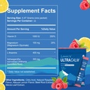 UltraCalm Super Cortizol Drink, Calm Magneziu Glycinate Powder (30 Servings), L-theanină, Ashwagandha, Vitamina D, Nu Zahăr, Raspberry Lemonade Electrolits Powder-1