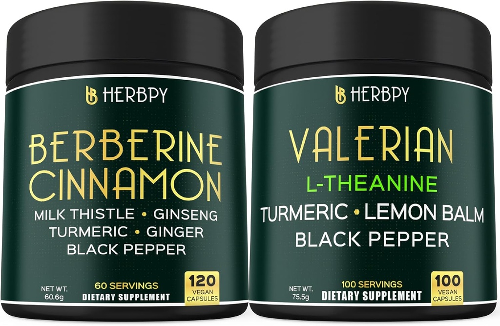 Bundle 7in1 Berberin HCl 97% & 5in1 Root Supplement