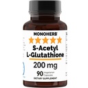 MONOHERB S-Acetil L-glutatione 200mg - 90 Capsule vegetariene