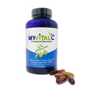MyVitalC Pure ESS60 Capsule extra virgine de ulei de măsline Softgel - supliment antioxidant de înaltă rezistență cu ulei de măsline pur - Supliment oral - Suplimente pentru bărbați și femei - 180 Softgels