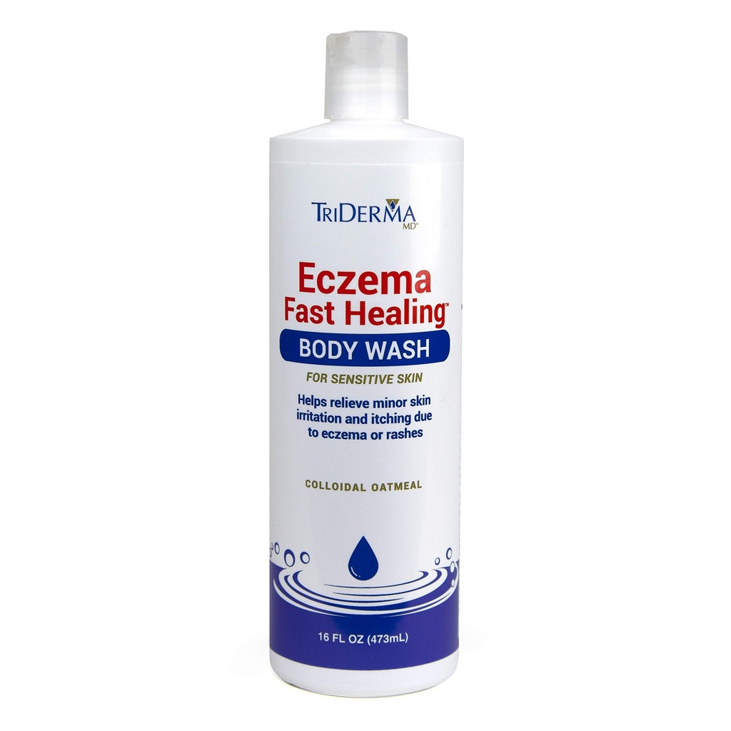 TriDerma Eczema Spalare rapida a corpului pentru vindecarea pielii sensibile 16 colturi