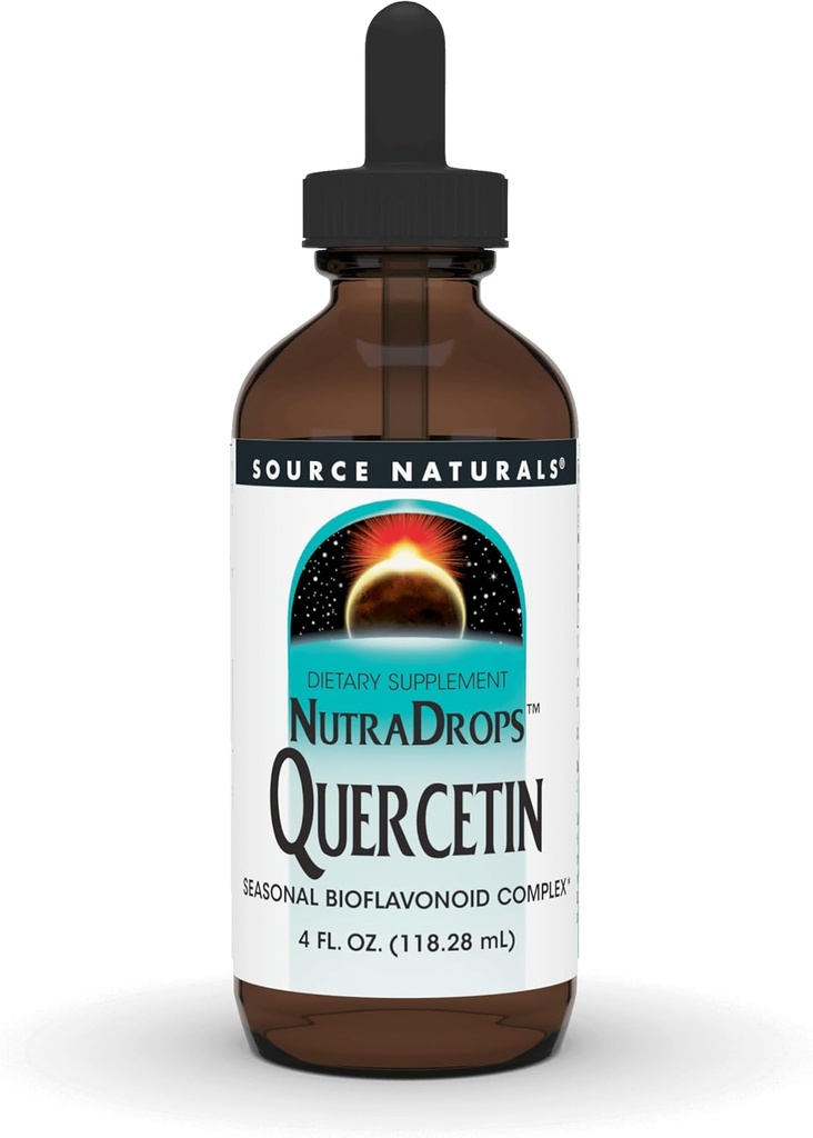 "Source Naturals NutraDrops Querbetin, Sezonal Bioflavoniod Complex* - 4 oz"