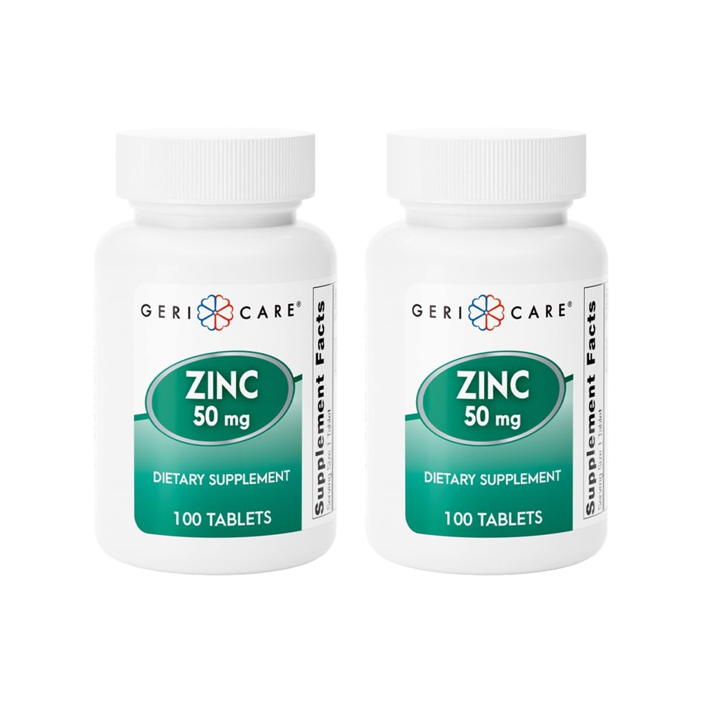 Tablete sulfate de zinc 50mg de Geri-Care 