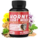 BMVINVOL capsule cu buruieni Horny Goat cu Tribulus, Ginseng, Ashwagandha, Maca, Tongkat Ali, Nettle, Black Pepper - 60 Conte