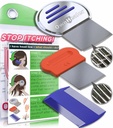 Propriul HEALER Professional Lice Comb Kit - pentru Licee, Nits, și Mătreață Îndepărtare. Rezultate rapide pentru tratamentul păduchi - potrivit pentru toate tipurile de păr. Peine para piojos y liendres.