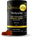 Be Bodywise Pure Himalayan Shilaj Gumies Gold I Lab Tested I No Adăugat Sugar I Ashwagandha, Gokshura