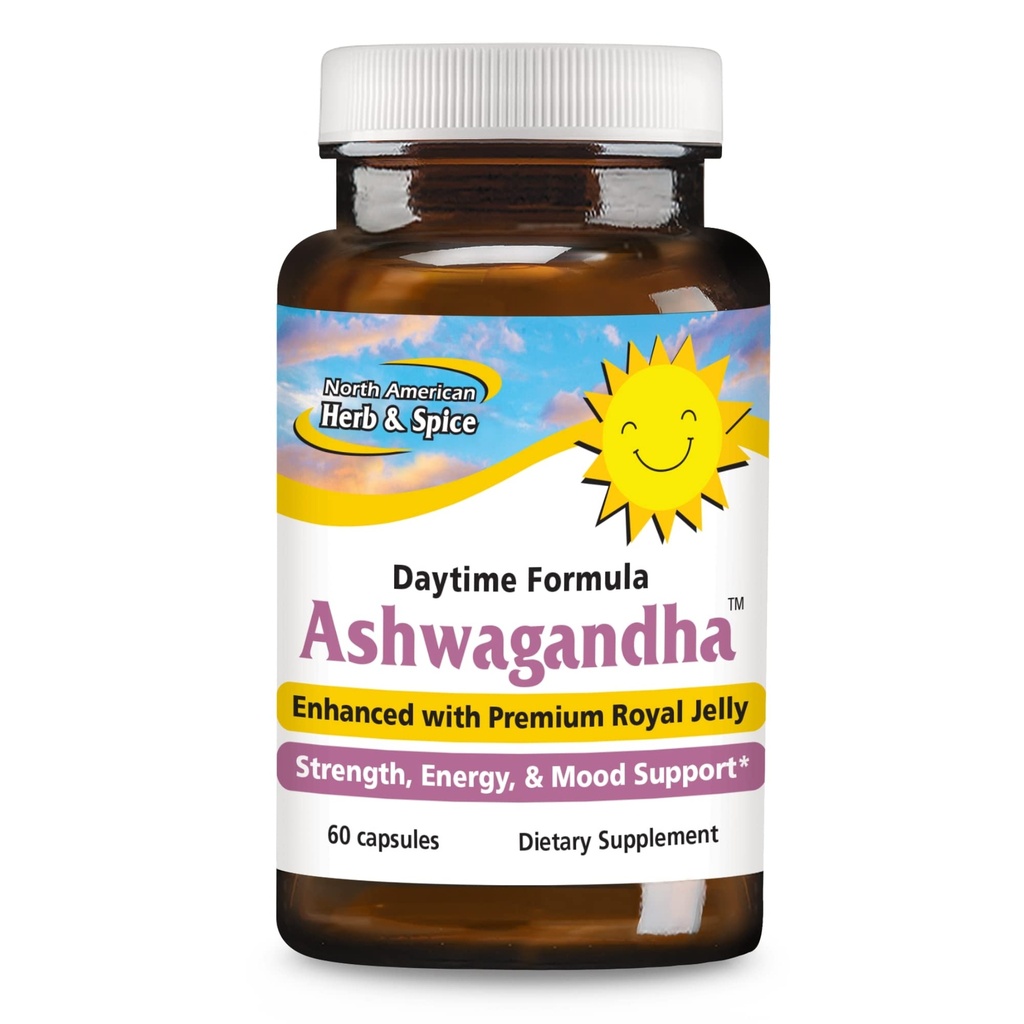 NORD AMERICAN ERB & SPICE Ashwagandha 60 Capace